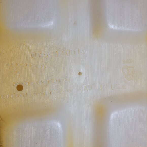 Vintage Baby Jesus Blow Mold Christmas Nativity General Foam Plastics USA Made - Picture 9 of 12